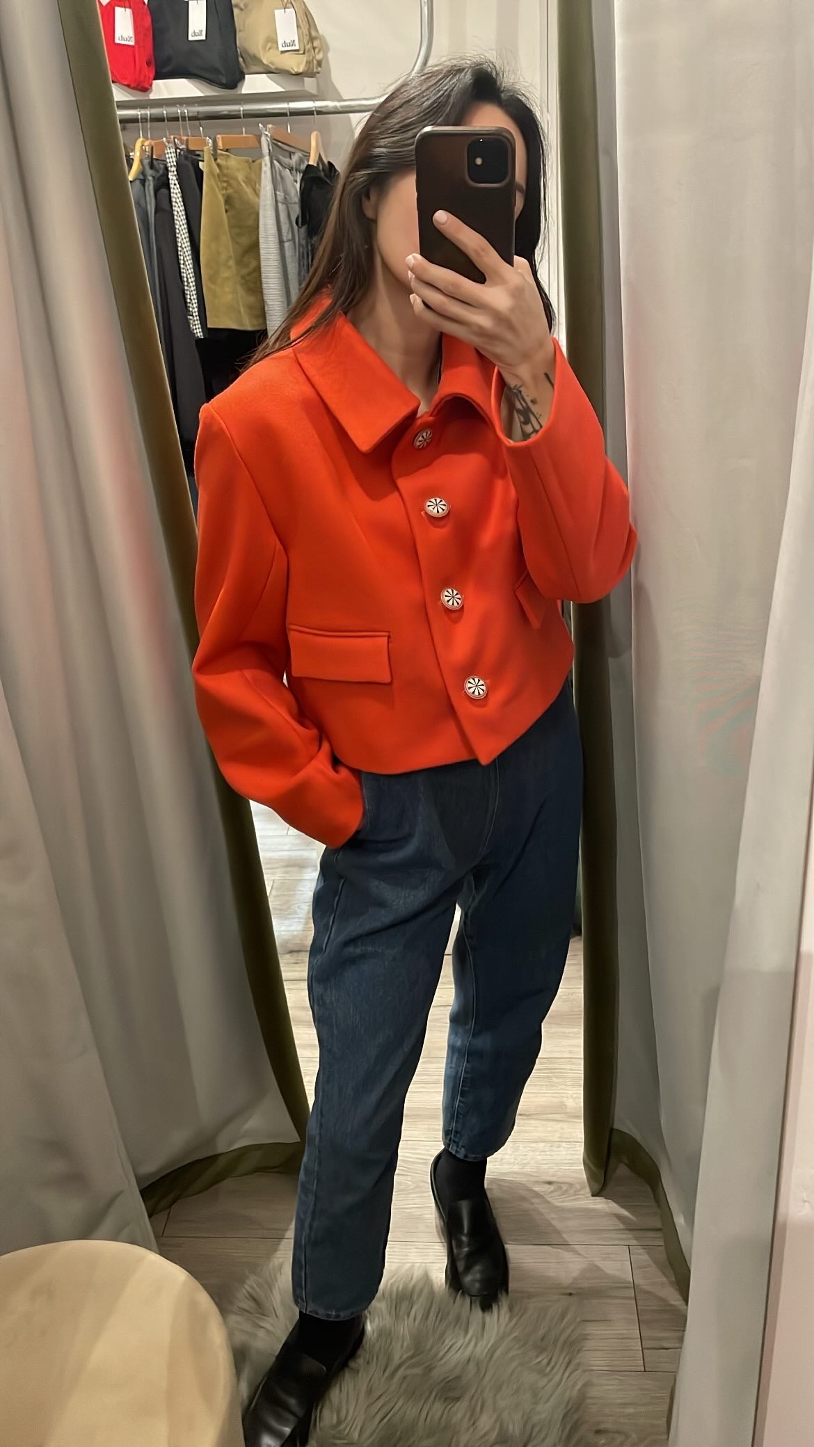 Veste saumon Midori