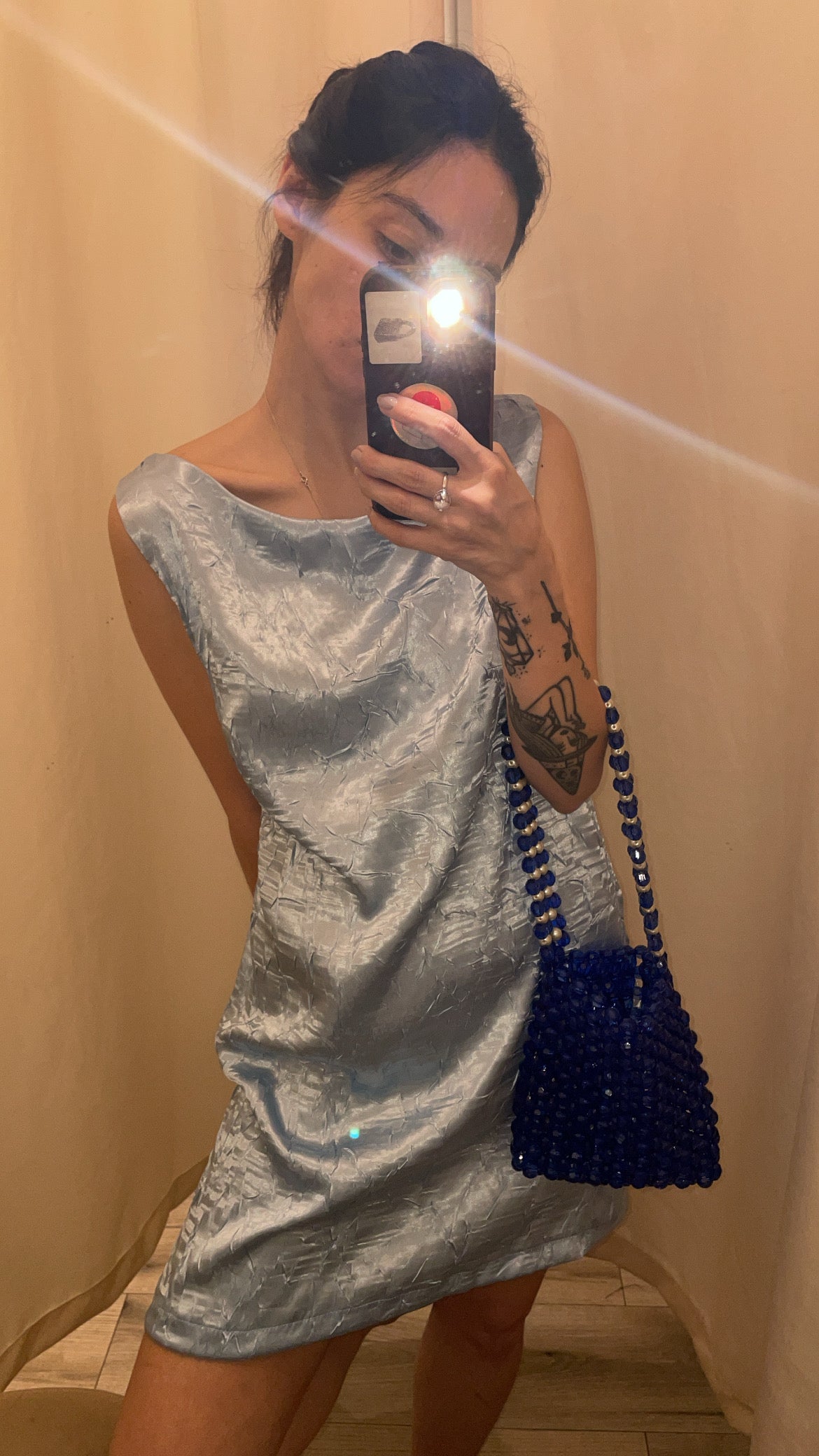 Vestido Boogie Celeste