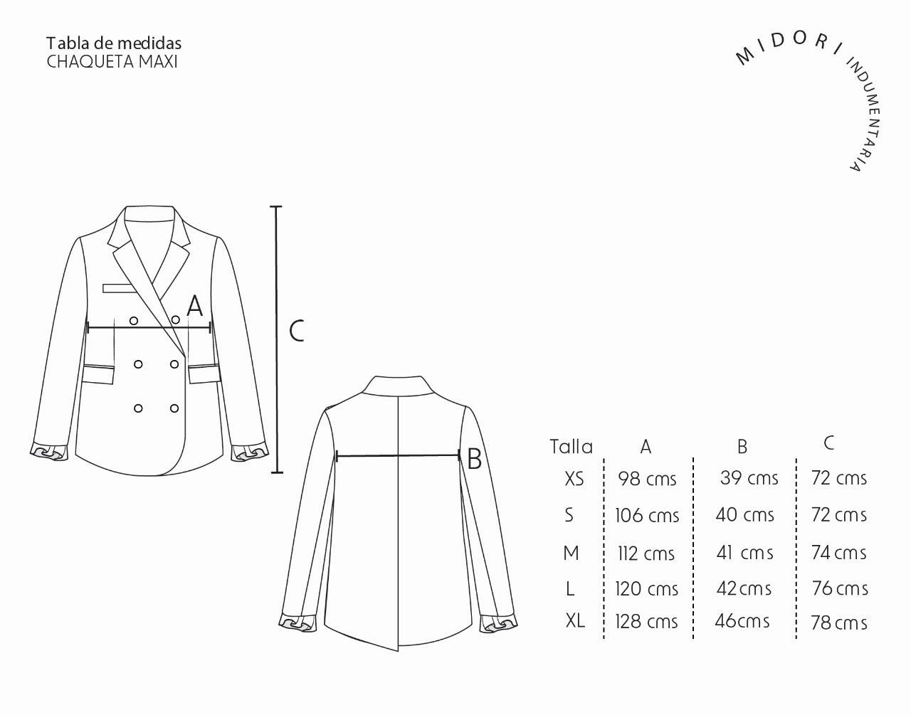 Chaqueta Maxi