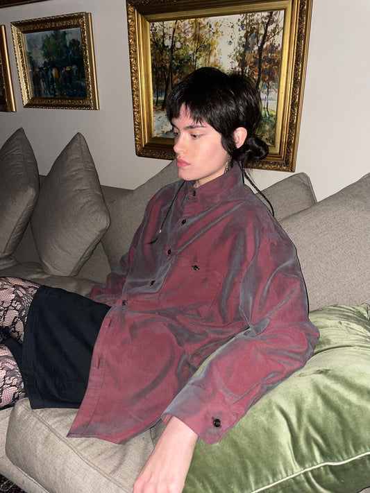 Burgundy Shirt