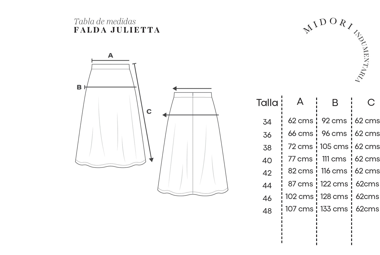 Falda Julietta