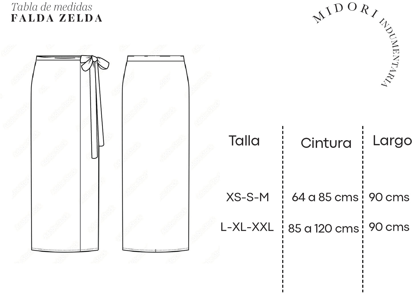 Falda Zelda Menta