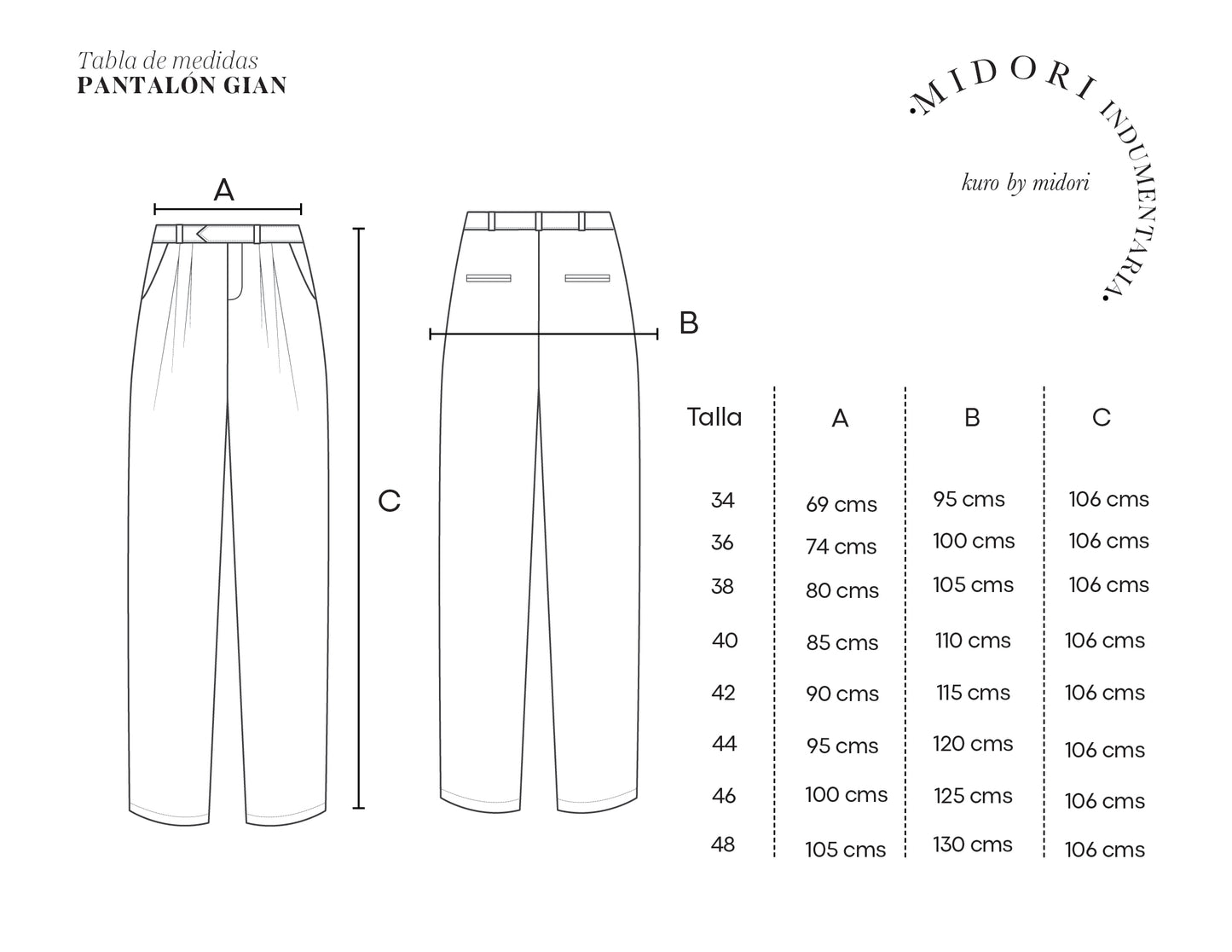 Pantalón Gian M