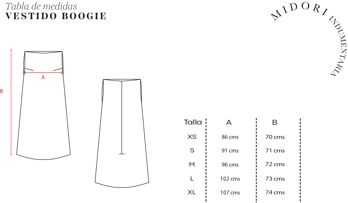Vestido Boogie Negro
