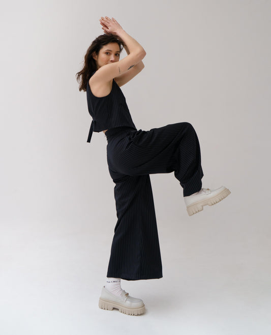 Pantalon plissé Soprano