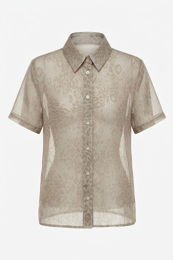 Blusa Gasa Musgo