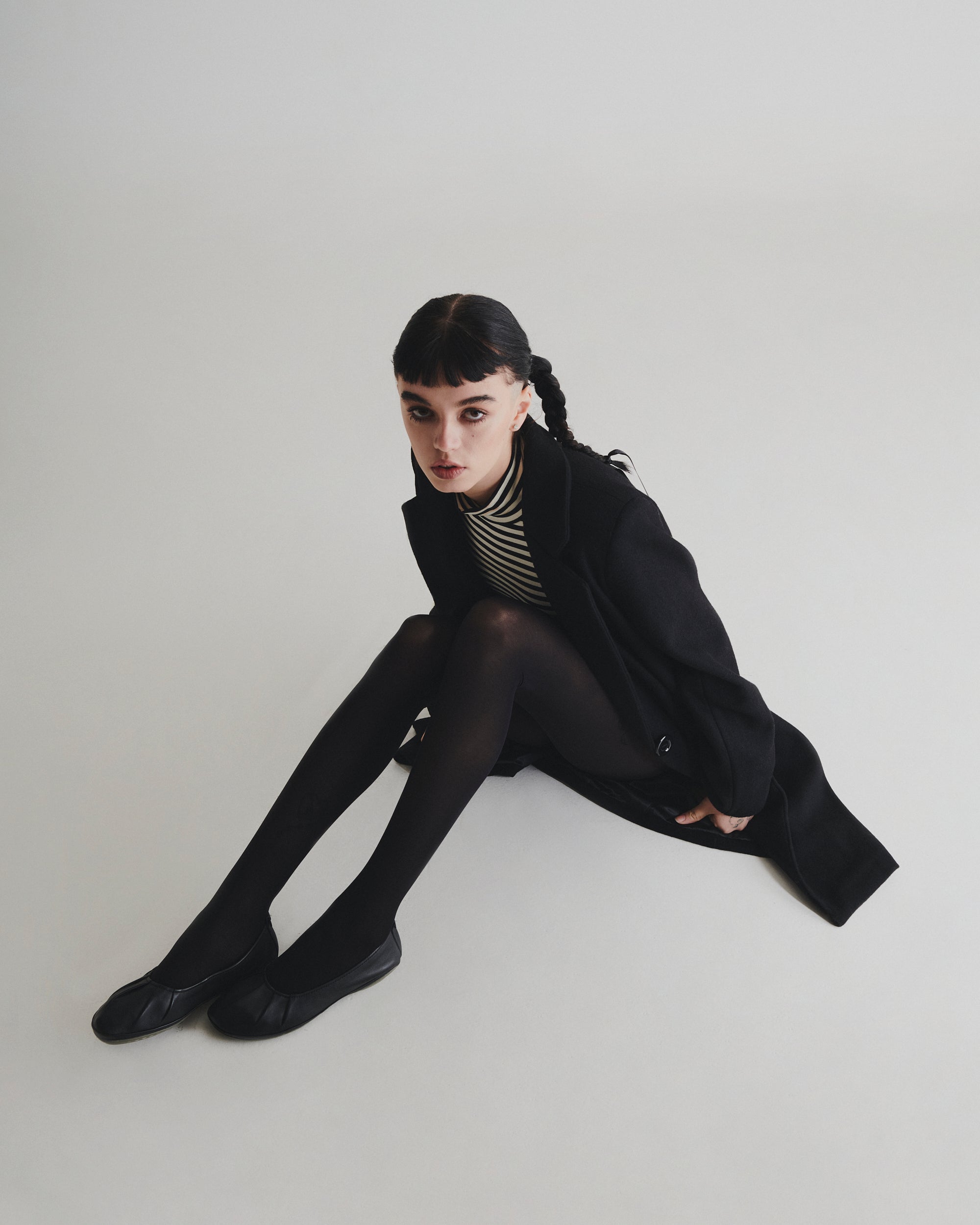 Abrigo Marinero Negro