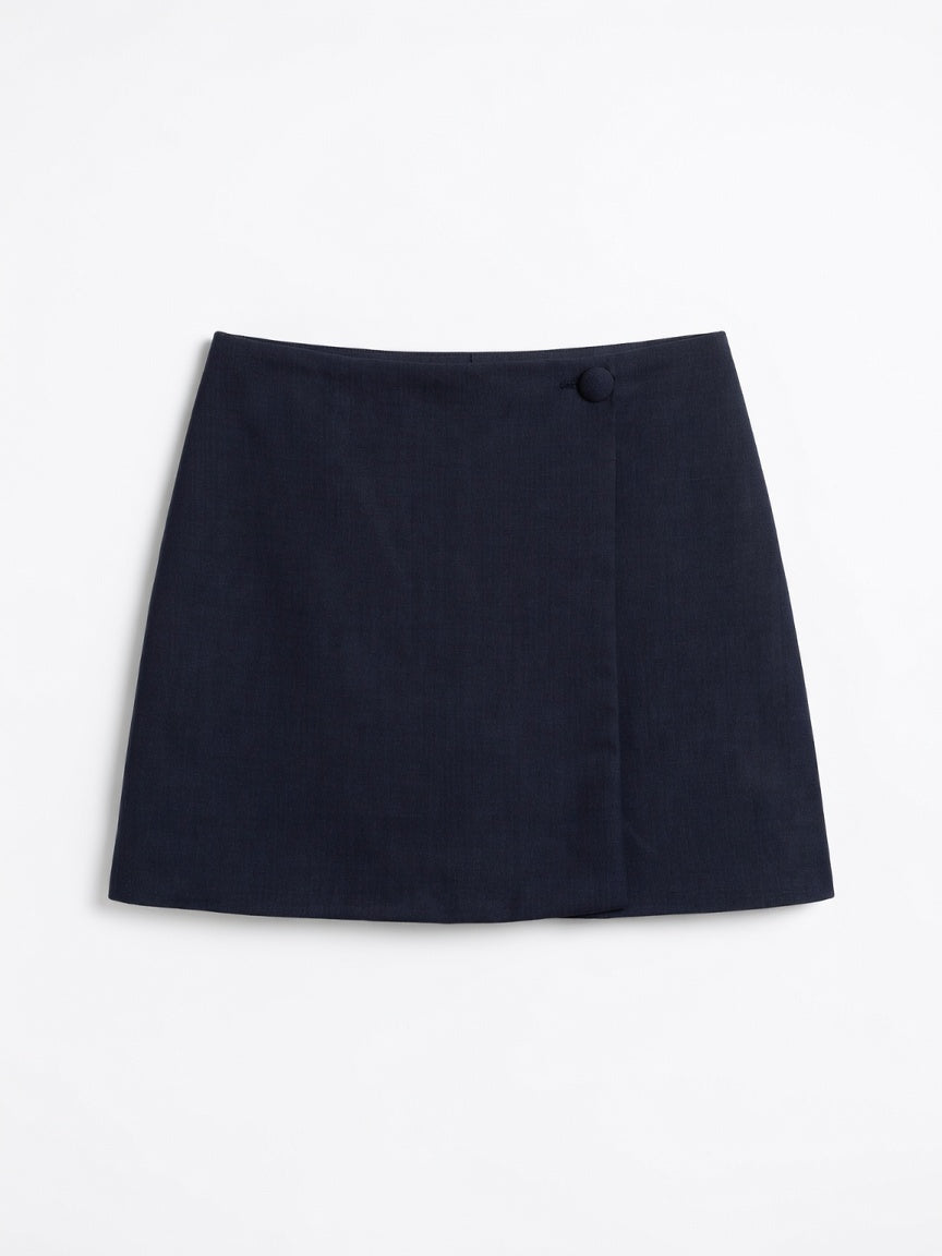 Falda Bicolor Casimir Azul
