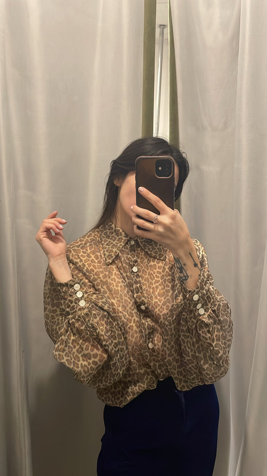 Alice Animal Print Blouse