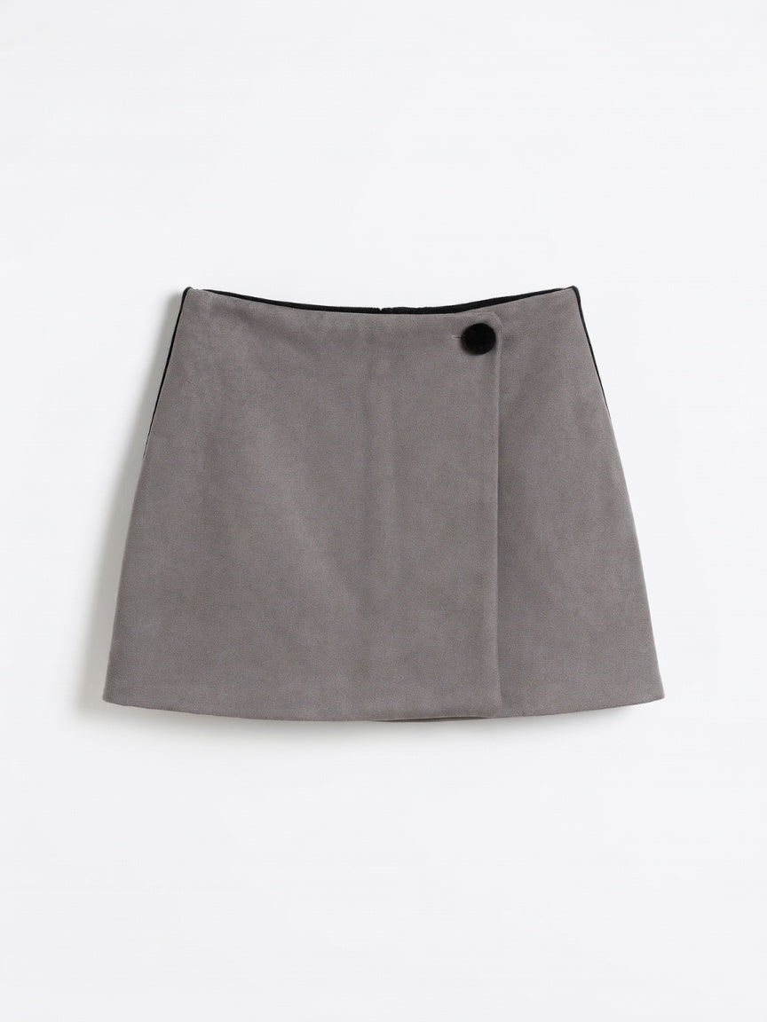 Falda Bicolor Lana