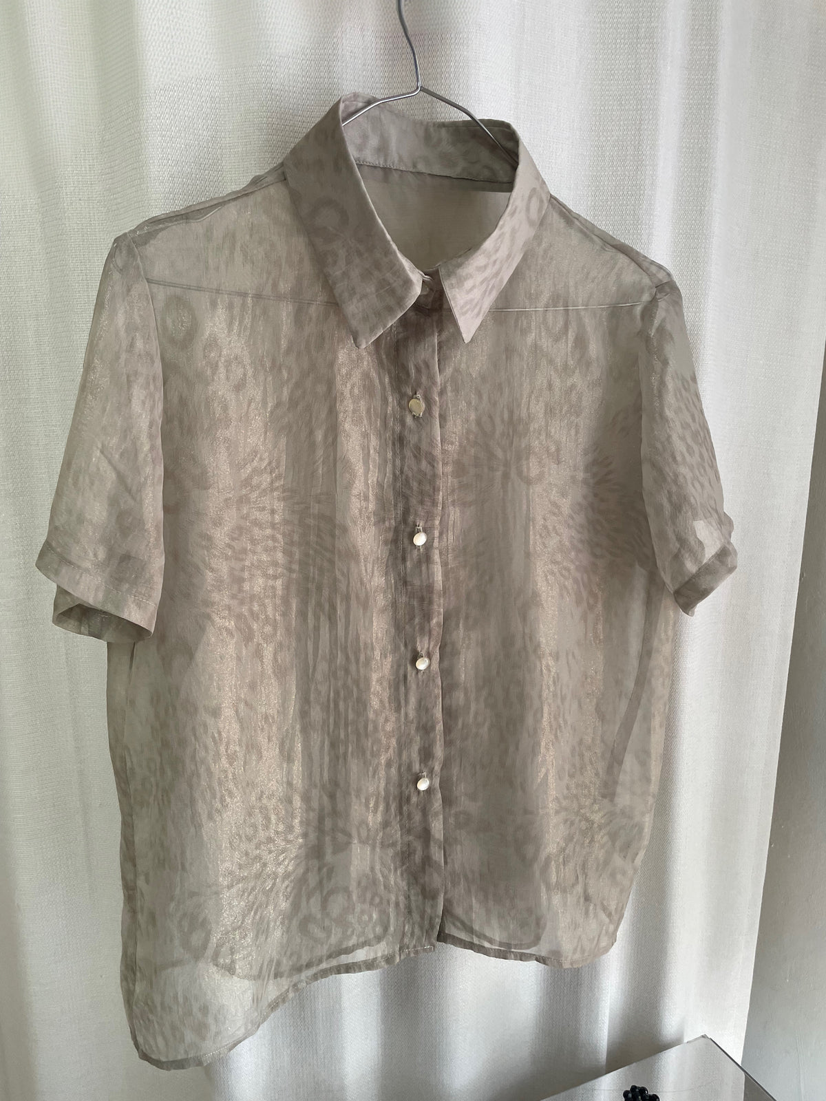Blusa Gasa Musgo