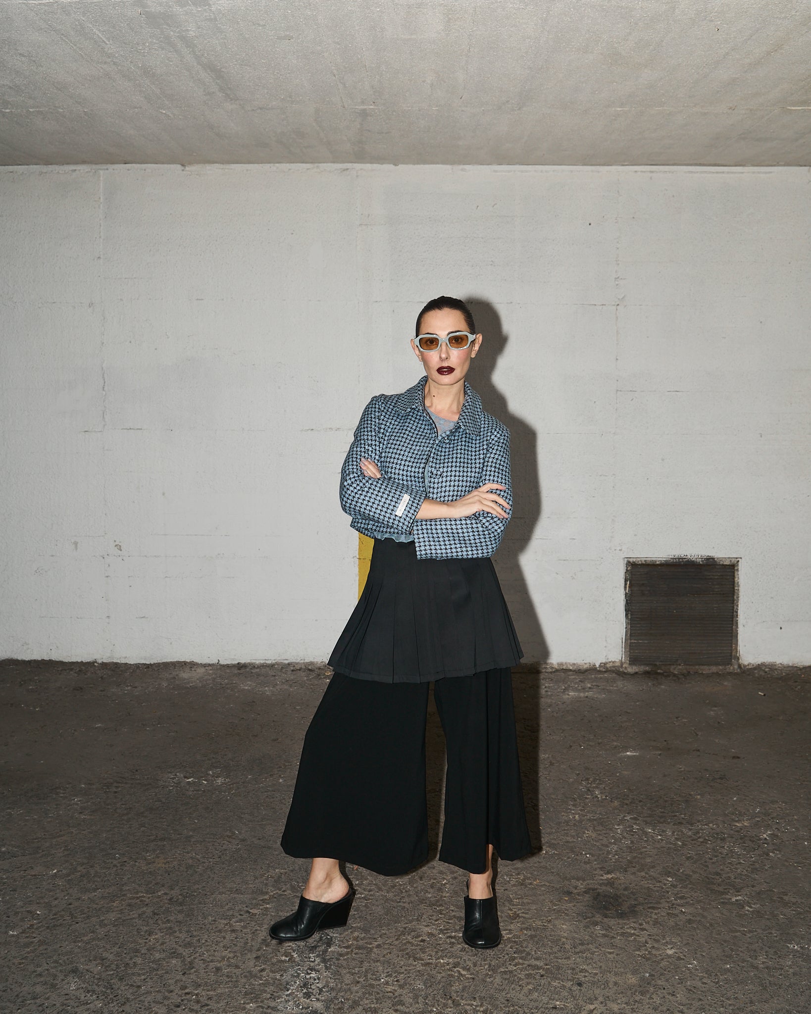 Chaqueta Midori Celeste