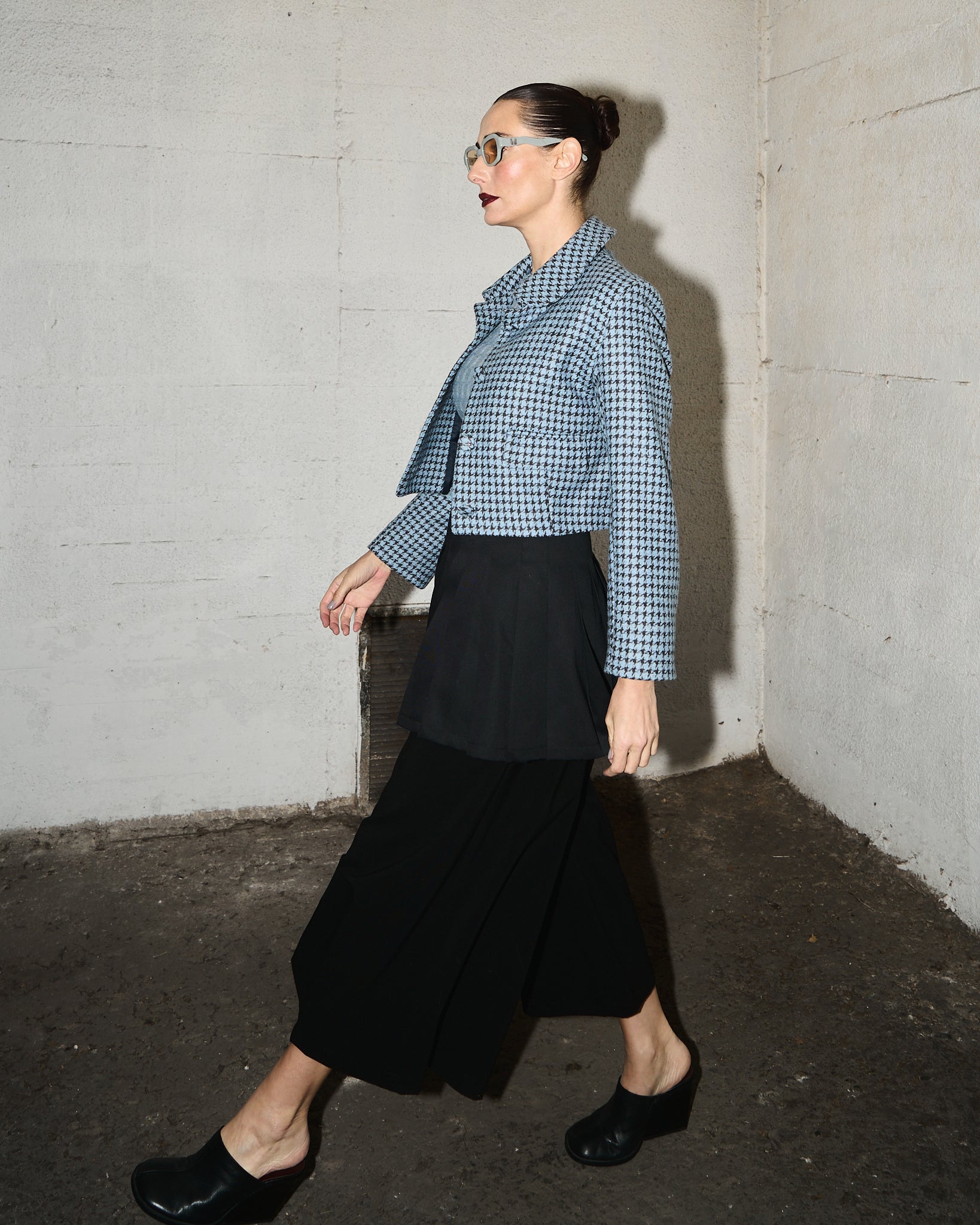 Chaqueta Midori Celeste