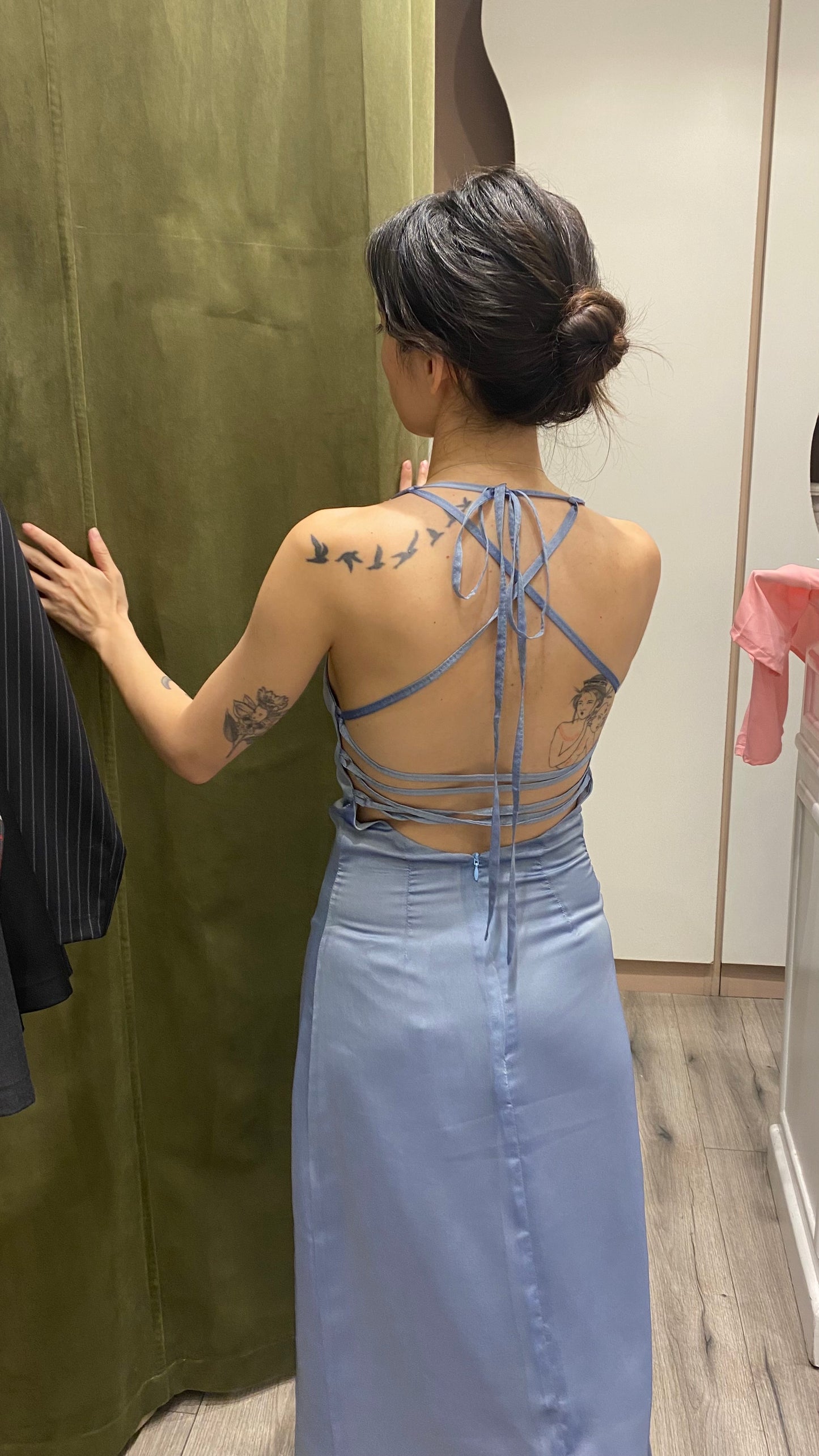 Vestido bote Celeste