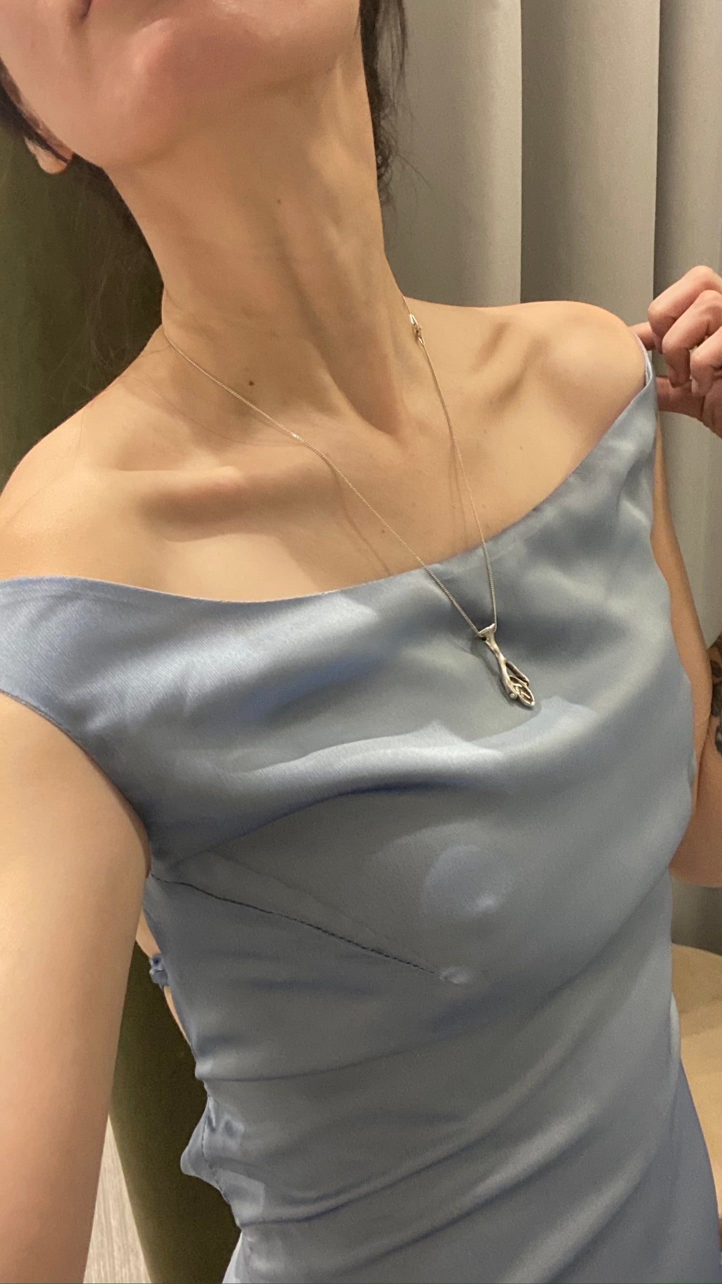 Vestido bote Celeste