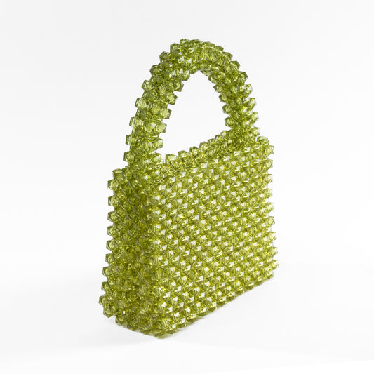 Beaded Bag Lemon