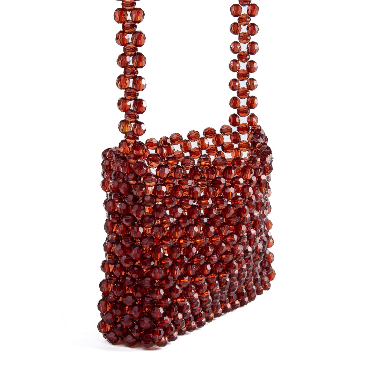 Beaded Bag Brown