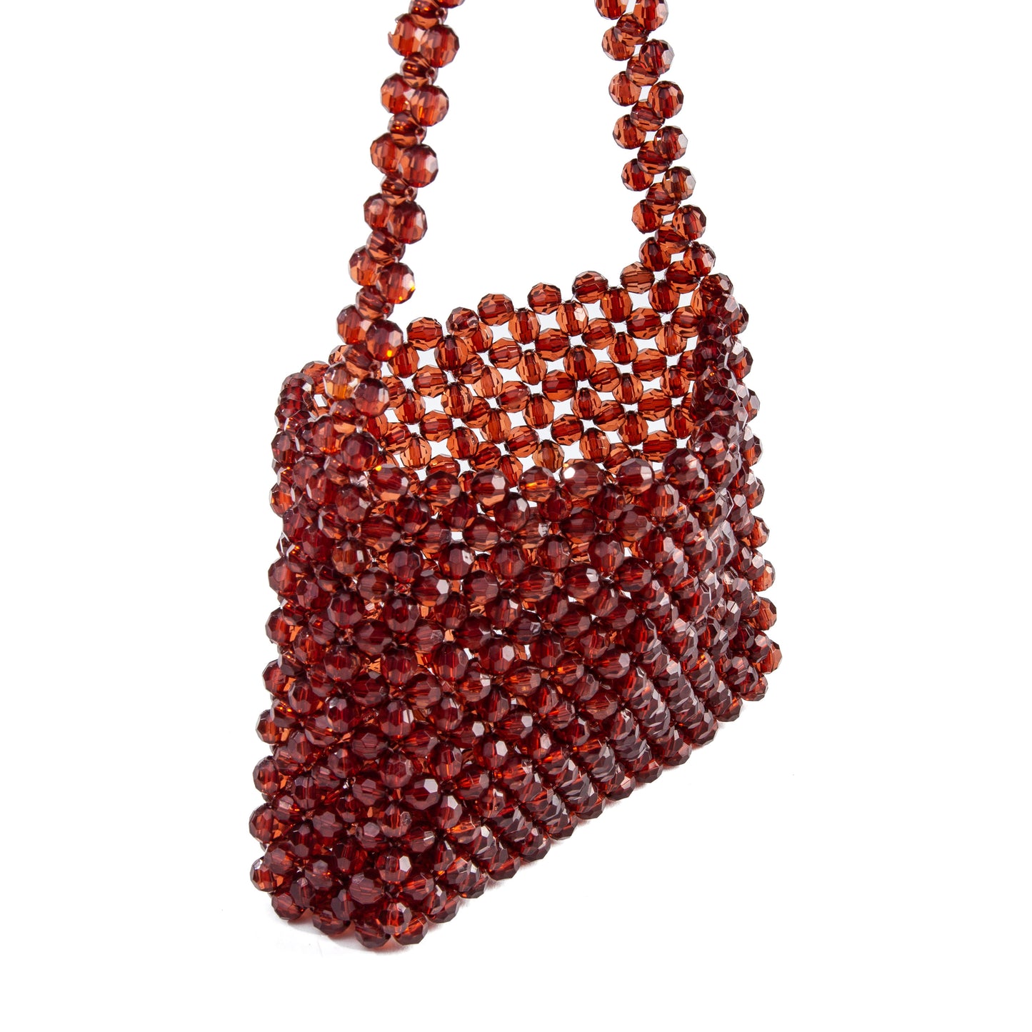 Beaded Bag Brown