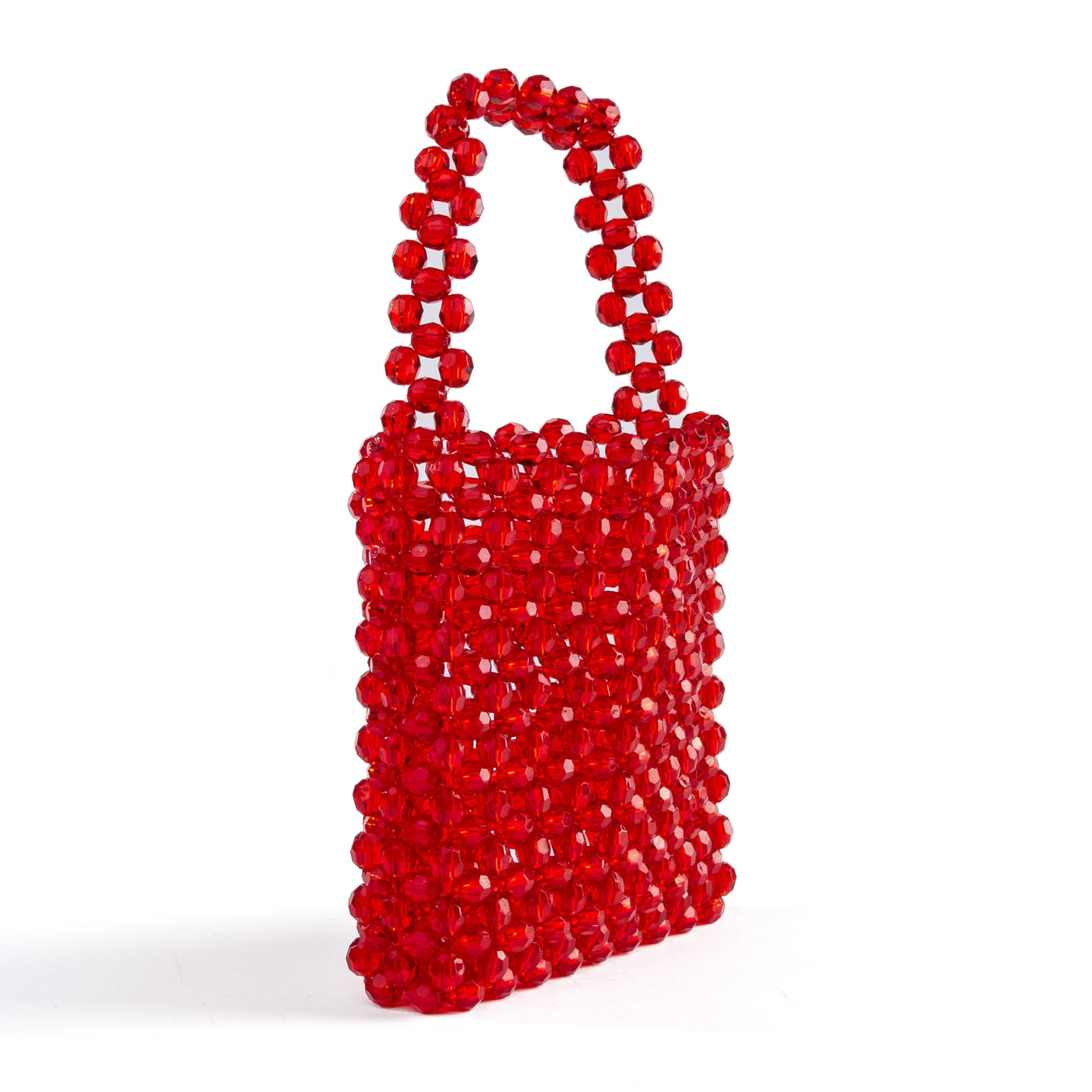 Beaded Bag RED