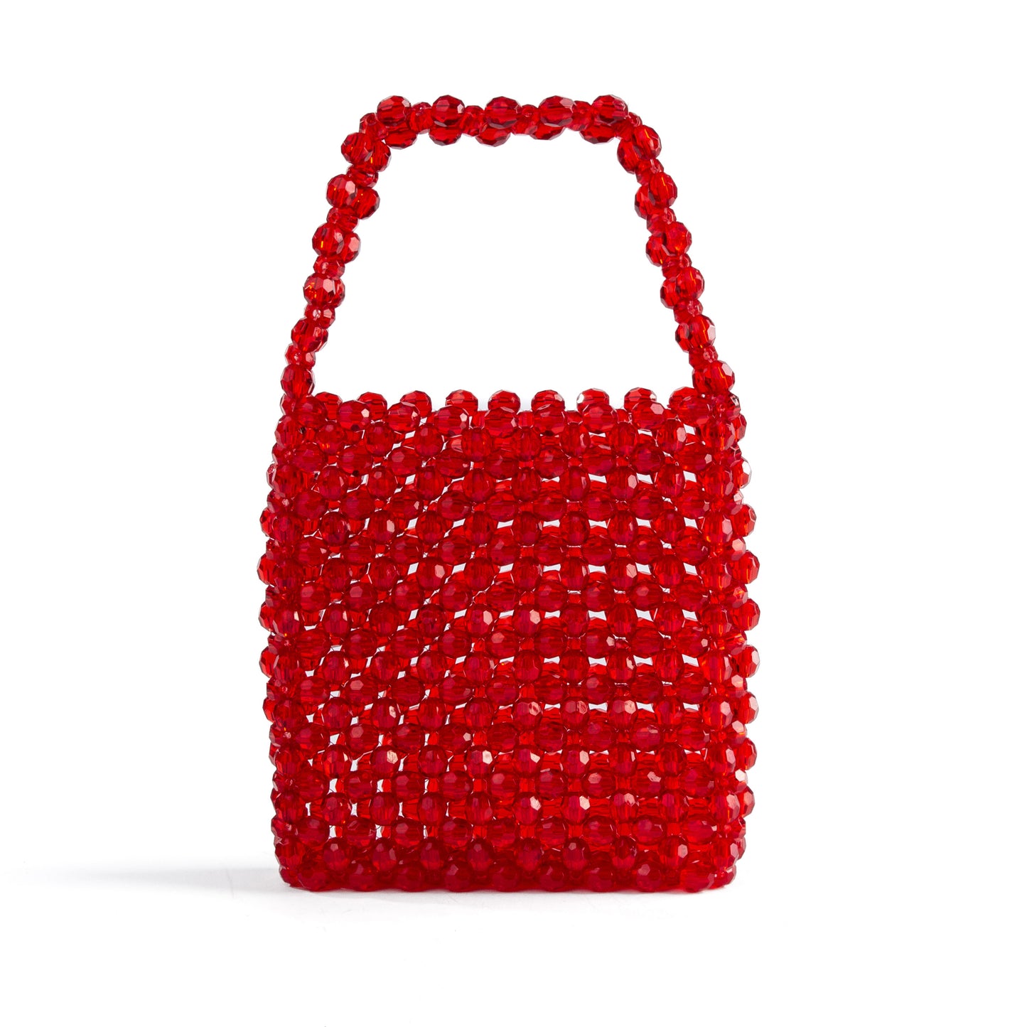 Beaded Bag RED