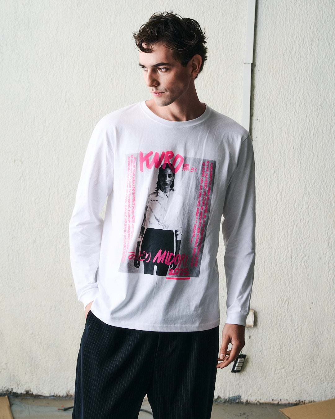 Polera Kuro Blanca