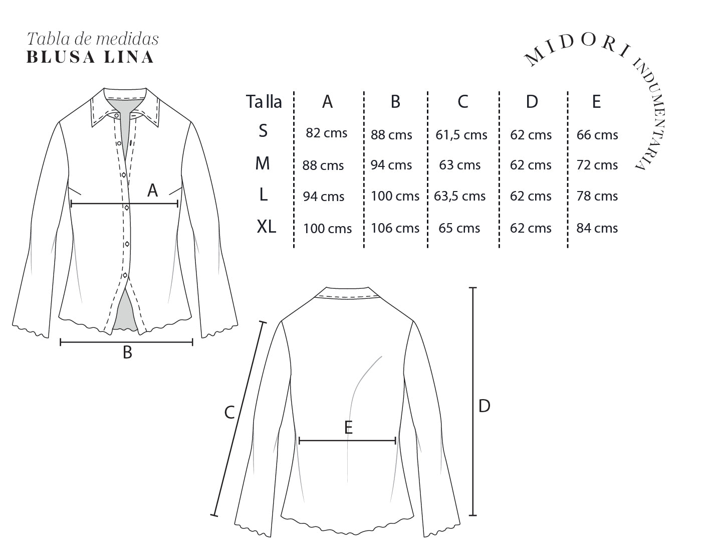 Blusa Lina Musgo