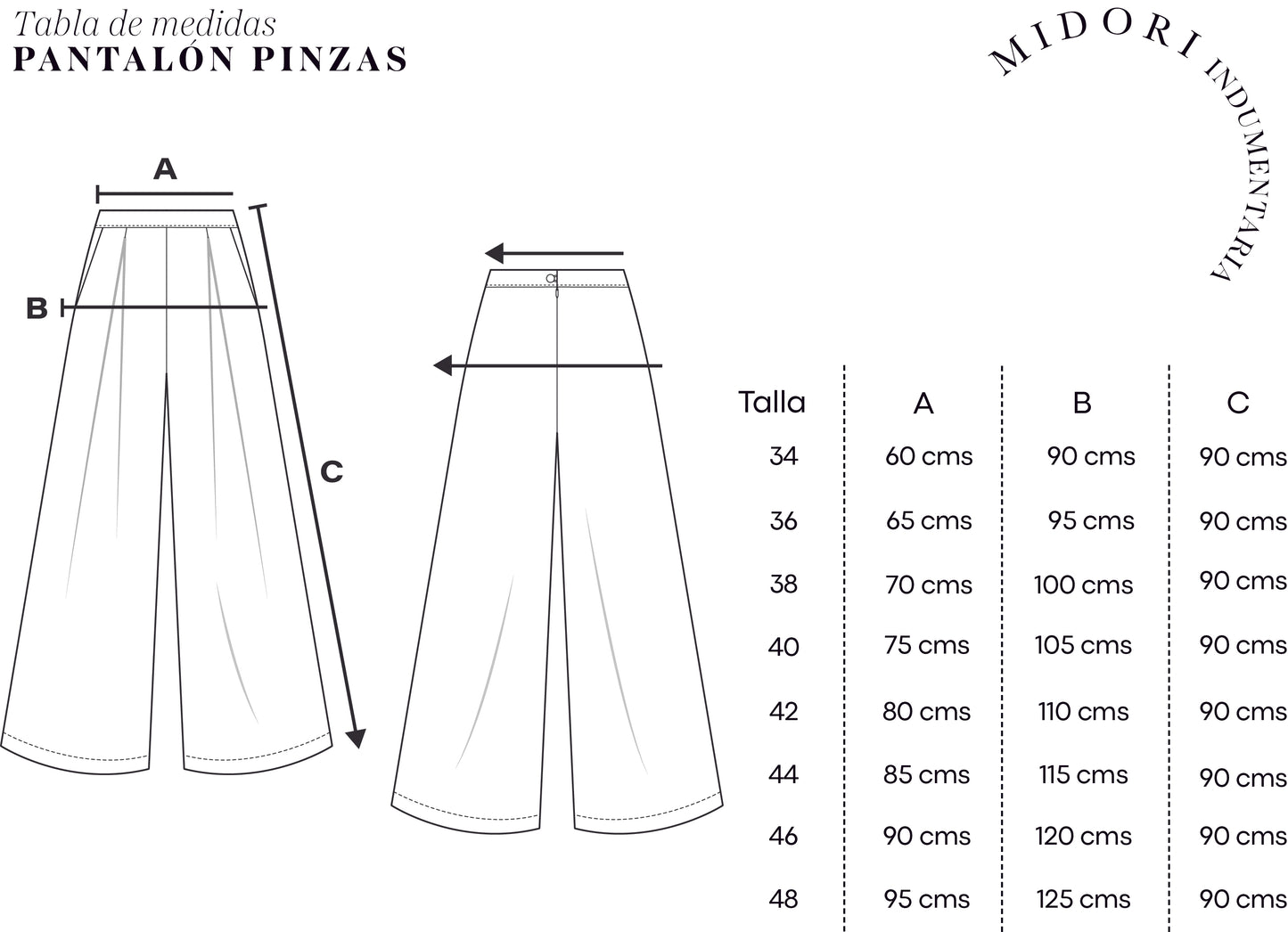 Pantalón Pinzas